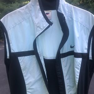 Nike blue/black Runner Vest